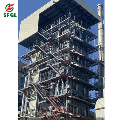 High Effenciency DHX 50t/h Circulation Fluidized Bed Boiler For Food Industry, Papermaking, Heating, Mining, Farm