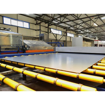 Building material stores success two layers laminated float glass glass processing and factory line