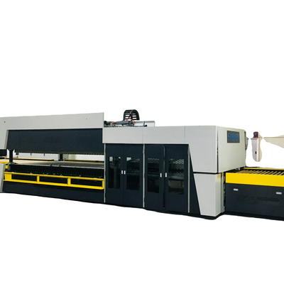 Energy Saving Architecture High Efficiency PLC Control Glass Tempering Machine China Glass Furnace