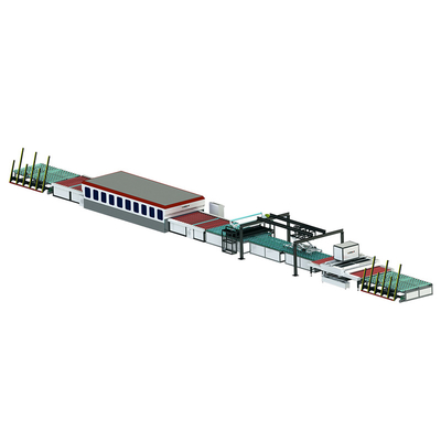 Hotels PVB / EVA Oven Laminated Glass Glass Laminating Production Line